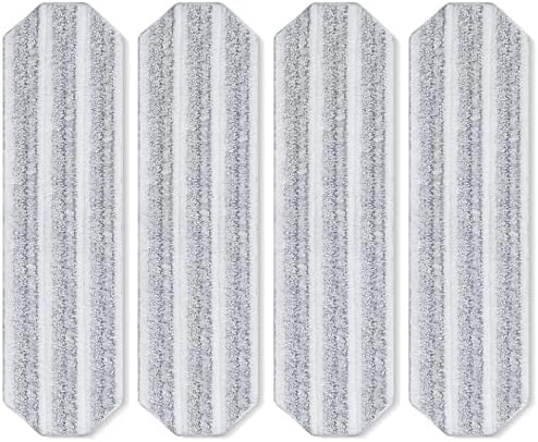4Pcs Mop Replacement Pads for H2prO Flat Mop System