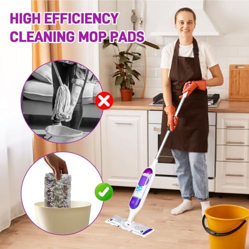 30 Pack Power Mop Refills for Swiffer Multi-Surface Wood Mop