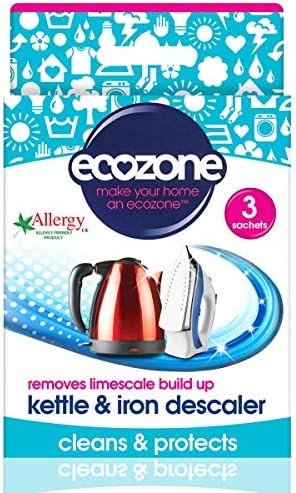 ECOZONE Kettle Iron Descaler 60g 3 Sachets 5 Pack