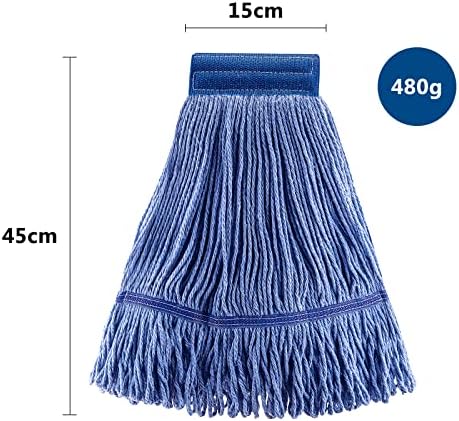 Star Maktion 3-Pack Heavy Duty Mop Head Replacement
