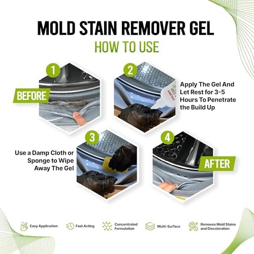 ECO JINUS Mold Stain Remover Gel 7 Fl Oz