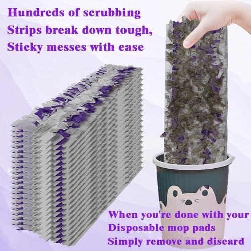 Mewvine Swiffer PowerMop Refill Pads - 30 Count Multi-Surface Mopping Pad Replacement