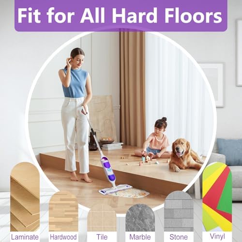 YFUARY Power Mop Refills 24 Count Multi-Surface 1