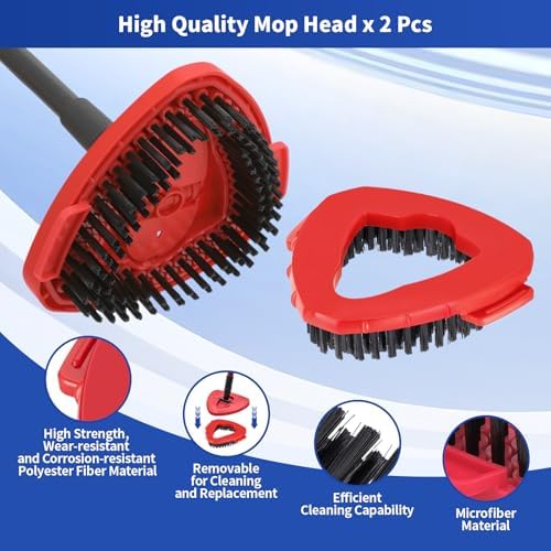 antePow 10-Pack O-Cedar Mop Replacement Heads