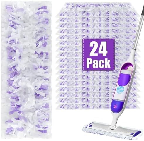 YFUARY Power Mop Refills 24 Count Multi-Surface 1