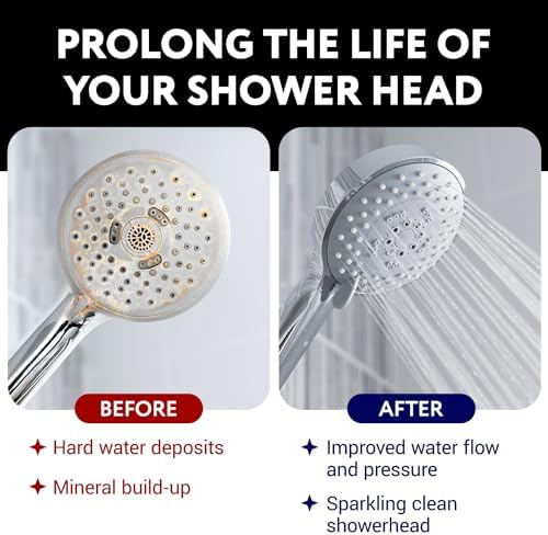 IMPRESA 8 oz Hard Water Cleaner - Limescale Remover for Shower Heads