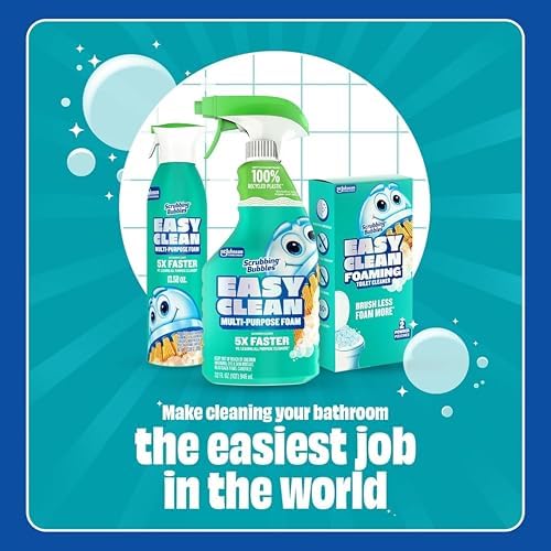 Scrubbing Bubbles Easy Clean Foaming Multipurpose Bathroom Cleaner Spray Pack of 2