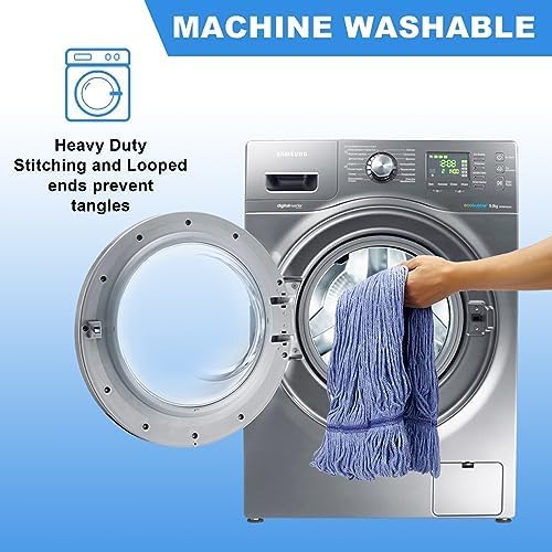 6 Pcs Heavy Duty Commercial Mop Replacement Heads 1