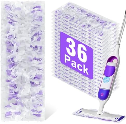 36 Pack DOCXCDO Power Mop Refills for Multi-Surface Cleaning 1