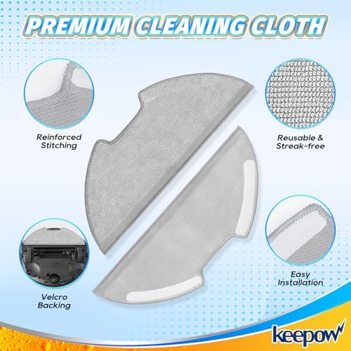 KEEPOW 8PCS Vacuum Replacement Parts for Eureka E10s E20 Plus