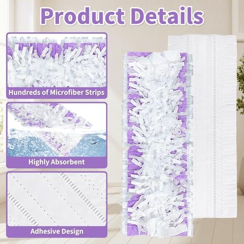 LOVECO 15 Pack Power Mop Refills Pads