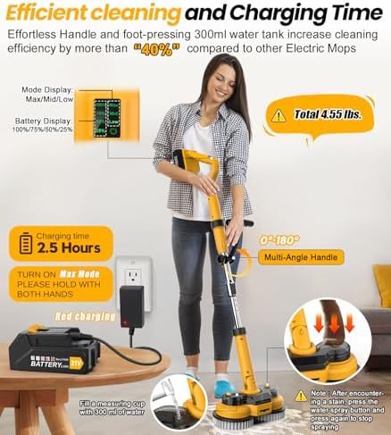 Qimedo Electric Mop M1 Replacement Pad