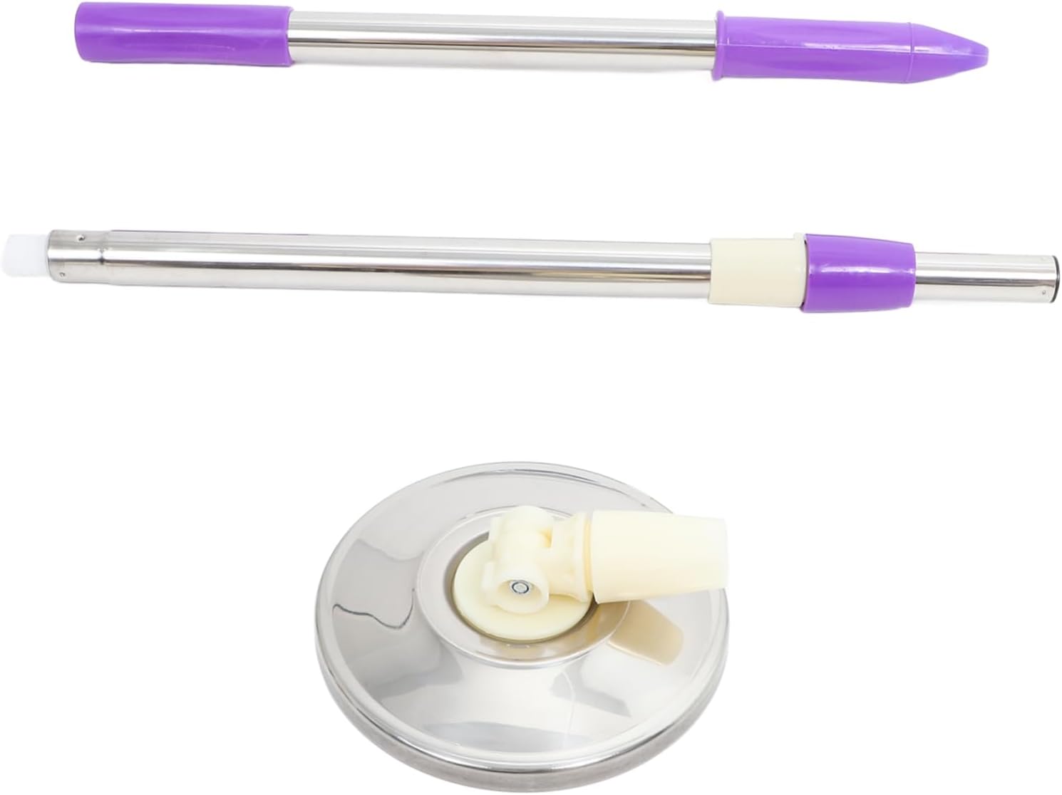 Stainless Steel Mop Handle with Rotating Mechanism