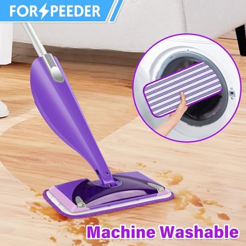 FORSPEEDER 6 Pack Reusable Mop Pads for Swiffer WetJet 1