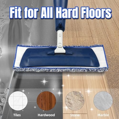 3 Pack Microfiber Replacement Mop Pads for Bona