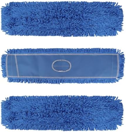 36 Inch Microfiber Dust Mop Head Replacement - 3 Pack