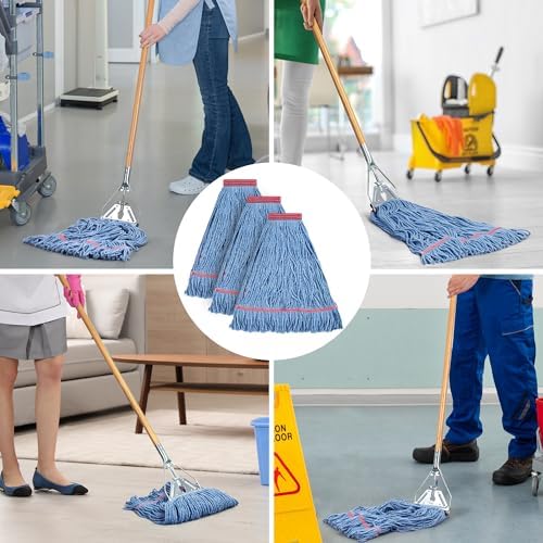 Matthew Heavy Duty Mop Head 24oz Pack of 3