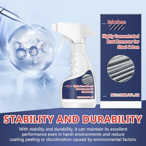 Heavy Duty Rust Remover Spray for Metal Surfaces
