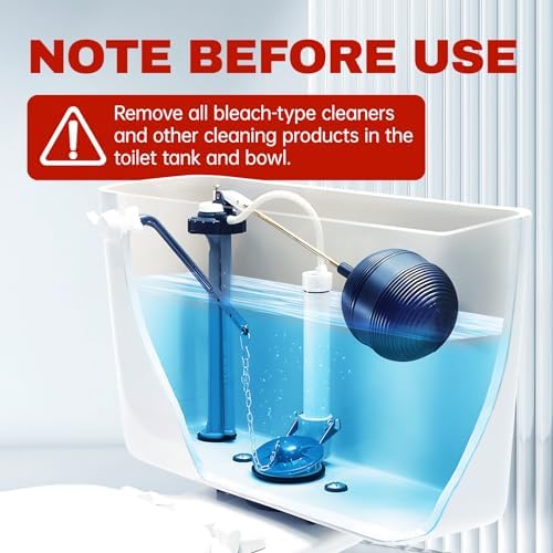 Vacplus Toilet Tank Cleaner - 6 Pack Automatic Descaler Tablets