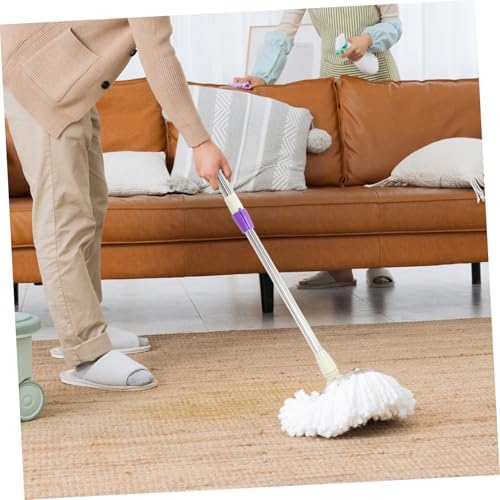 Rotating Mop Handle with Pole for Easy Floor Cleaning
