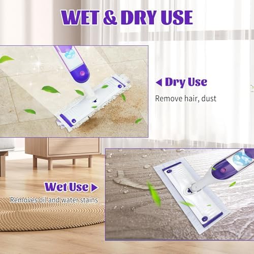 30 Pack Kusroie Swiffer Power Mop Pads Replacement