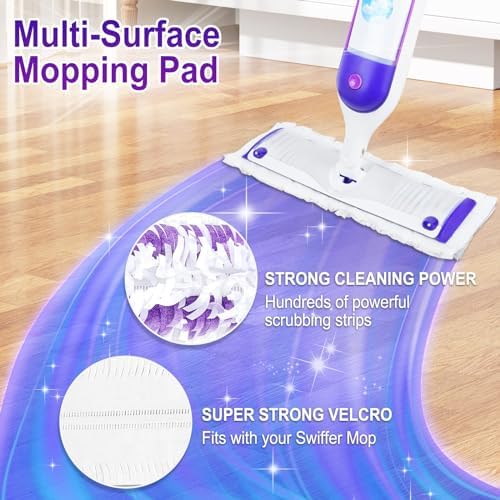 Cafonil Power Mop Pads Refills 36 PCS Multi-Surface