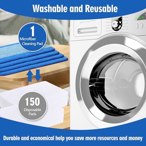 3 Pack Microfiber Mop Pads for Bona Mops Washable Reusable 1