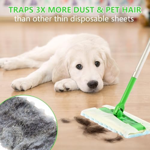 32 Count Heavy-Duty Dry Mop Refills for Swiffer
