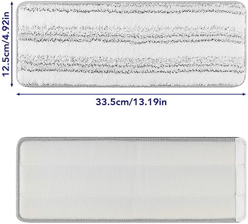 BeiLan Microfiber Mop Pads 10 Pack 13 x 49