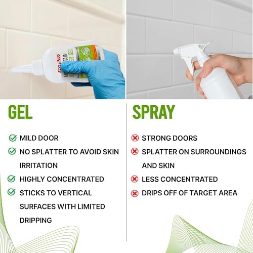 ECO JINUS Mold Stain Remover Gel 7 Fl Oz