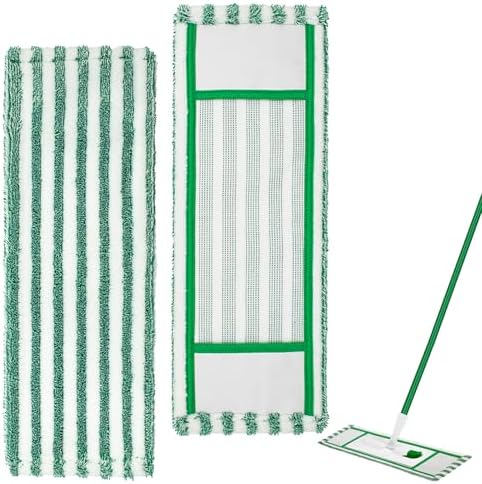 Aiyiried Microfiber Mop Pads 2 Pack Refills for Libman WetDry Mop