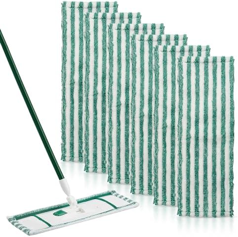 NIXOOT 6 Pack Microfiber Mop Refill Pads