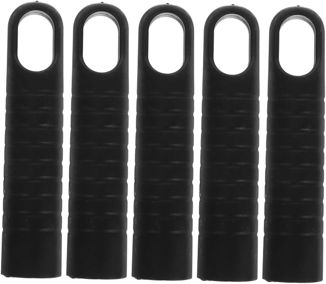 5Pcs Plastic Mop Handle Grip with Hanging Hole Replacement 1