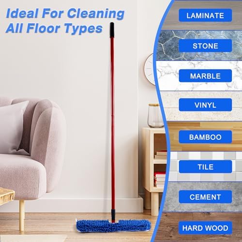 Sealuncle Microfiber Mop Refill Heads 3 Pack