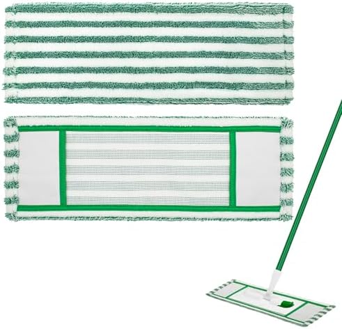 Aiyiried Microfiber Mop Pads 2 Pack Refills for Libman WetDry Mop