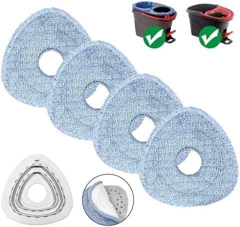 Koolstuffs Mop Pads for O-Cedar 4 Pack Upgrade