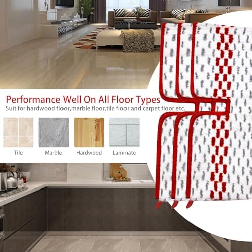 JIUMEE Microfiber Spray Mop Pads for Oceda ProMist MAX Reusable