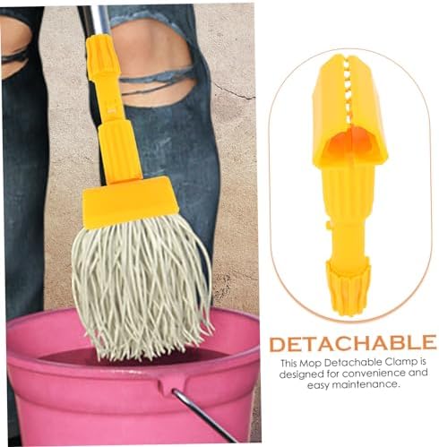 2pcs Mop Head Clamp for Easy Cleaning and Replacement