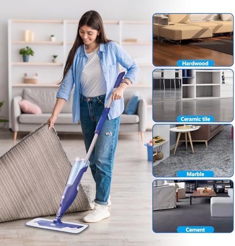 6 Pack Deep Clean Microfiber Mop Pads for Bona Family