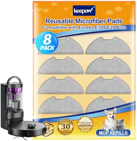 KEEPOW 8PCS Vacuum Replacement Parts for Eureka E10s E20 Plus