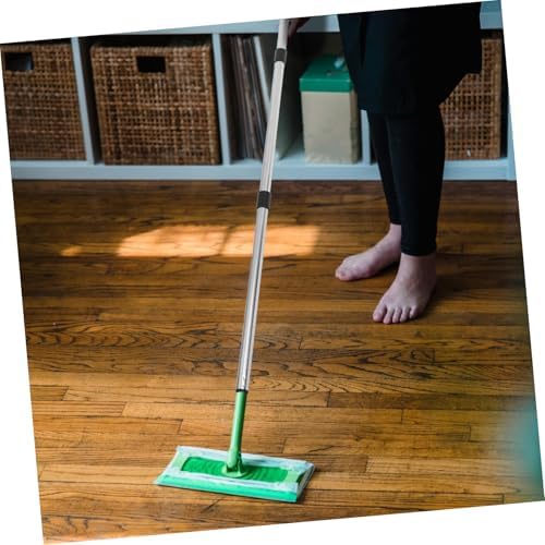 Stainless Steel Mop Handle Extendable for Mops and Brooms Black