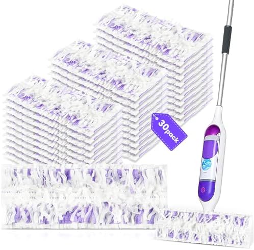 30 Pack Power Mop Pad Refills for Swiffer PowerMop Multi-Surface Mop