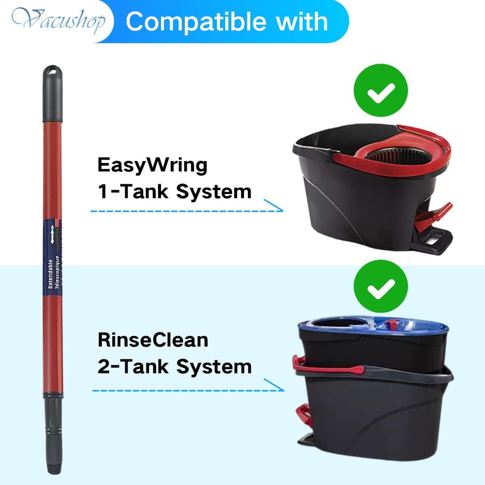 VACUSHOP Mop Accessories Replacement Handle Base