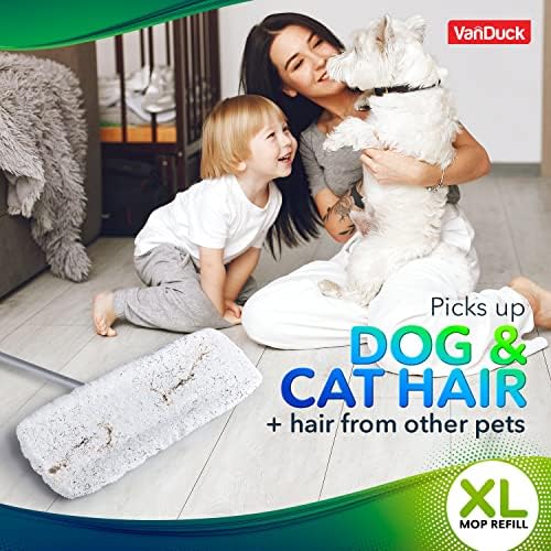 VanDuck Extra Large Cotton Mop Pads - 4-Pack for Swiffer XL Mop