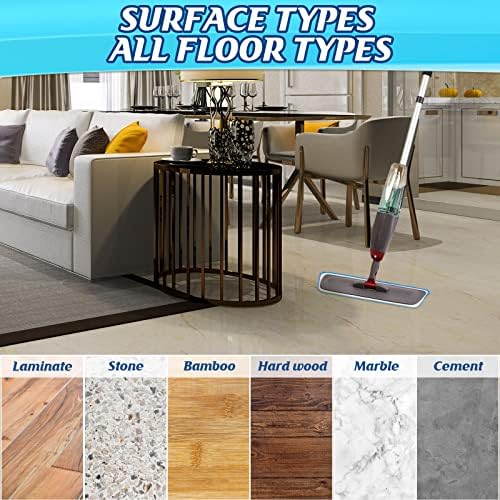 24 Pack Microfiber Mop Pads for Wet Dry Mops