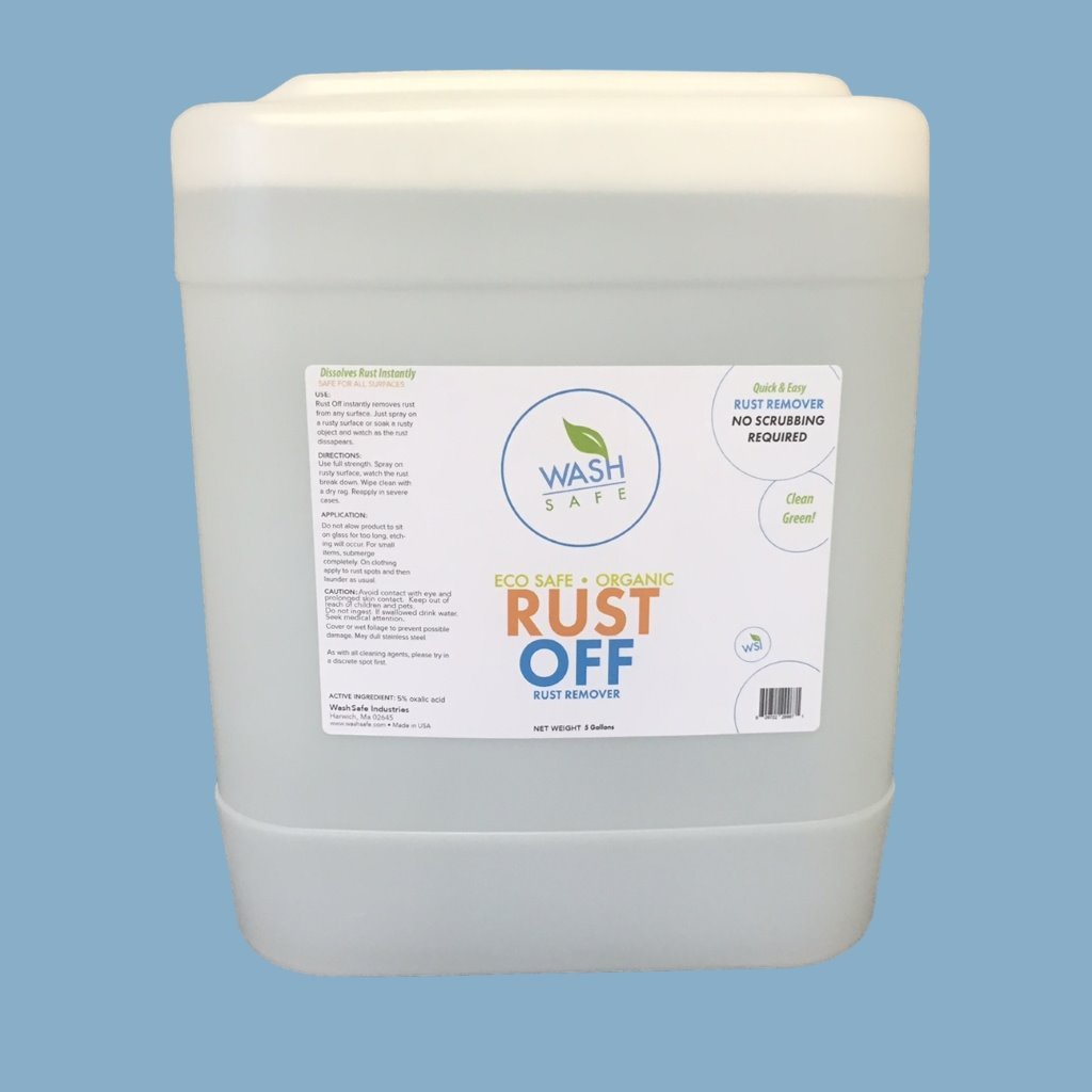 WS-RO-5G Clear Rust Off Stain Remover 5 Gallon Pail