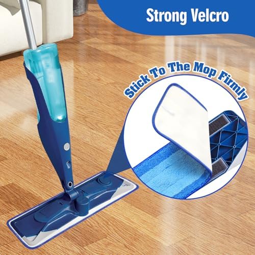 3 Pack Microfiber Mop Pads for Bona Mops Washable Reusable 1