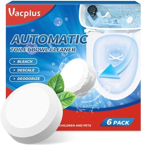 Vacplus Toilet Bowl Cleaner Tablets - 6 Pack