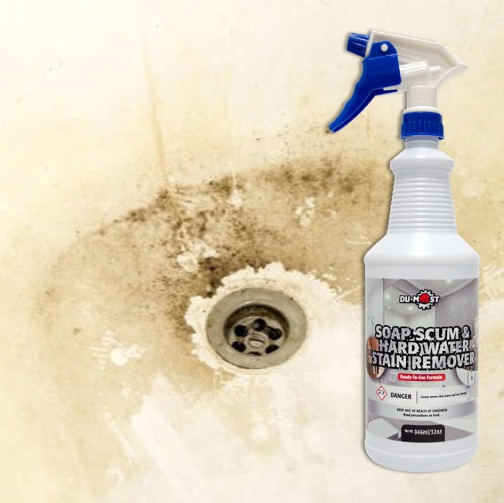 DU-MOST Soap Scum and Hard Water Stain Remover 32 Oz
