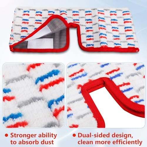 UMAYCOOL 4 Pack Mop Refill Pads for O-Cedar ProMist MAX